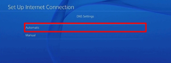 dns settings automatic